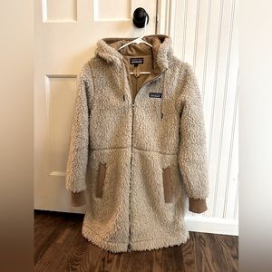 Patagonia Women’s Dusty Mesa Fleece Parka - Dark Natural - XS